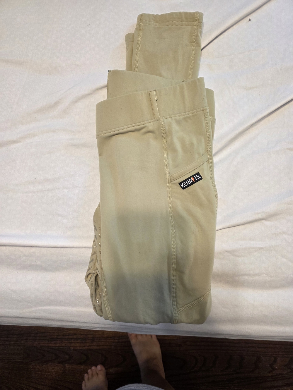 Kerrits Tan Riding Leggings with Grip